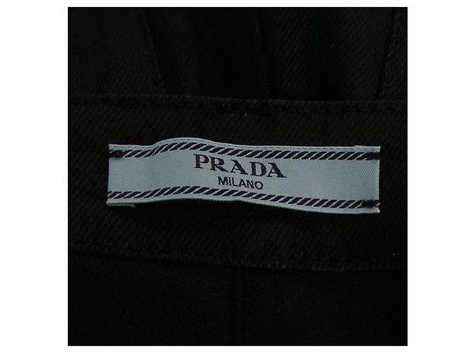 Vaqueros de denim elástico de 5 bolsillos Prada - vista 4