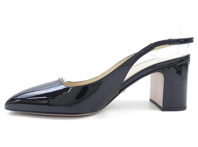 Prada Lederpumps Schwarz - Ansicht 2
