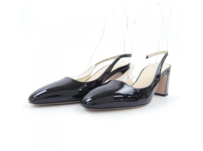 Prada Lederpumps Schwarz - Ansicht 3