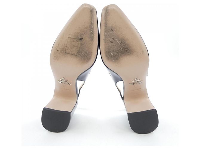 Prada Lederpumps Schwarz - Ansicht 4