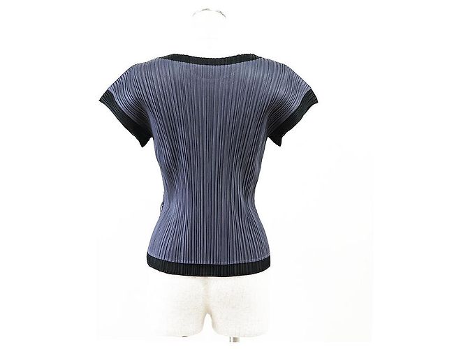 Issey Miyake Top de poliéster Pleats Please - vista 5