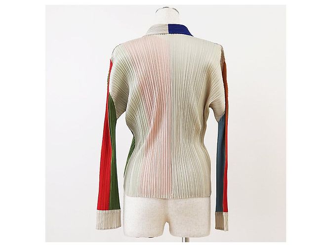 Autre Marque PLEATS PLEASE Langarmshirt aus Polyester - Ansicht 5