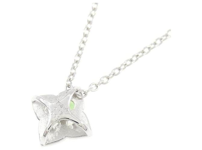 Autre Marque Collana Au750 Granato e Diamante - vista 4