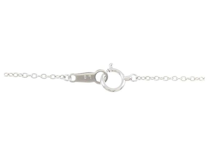 Autre Marque Collana Au750 Granato e Diamante - vista 5