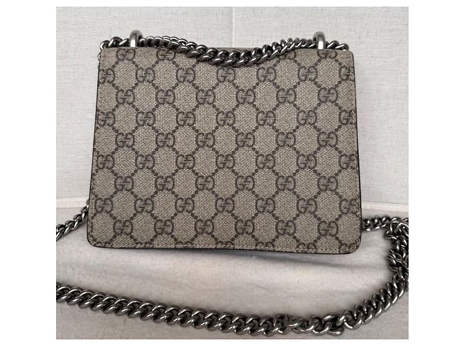 Gucci Dionysus GG Supreme Canvas and Suede Shoulder Bag - view 3