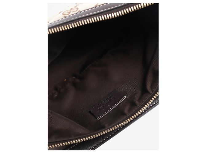 Gucci Borsa a tracolla pochette Sherry Line in tela GG marrone - vista 9