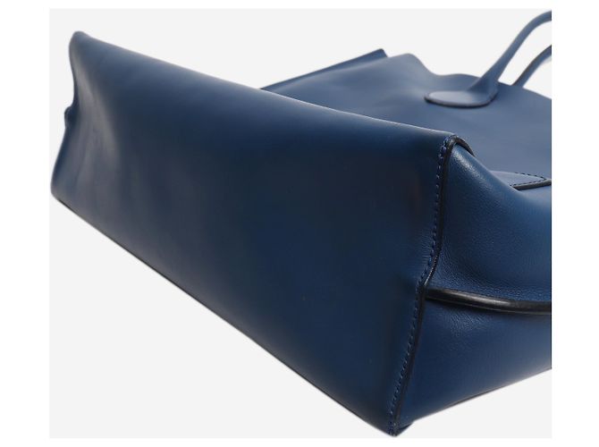 Mulberry Borsa tote Blossom in pelle blu - vista 7