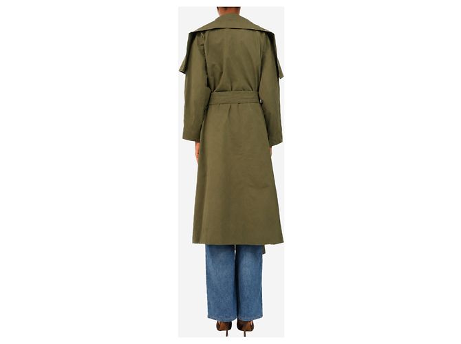 Soeur Trench-coat ceinturé Albatros vert kaki - taille S - vue 2
