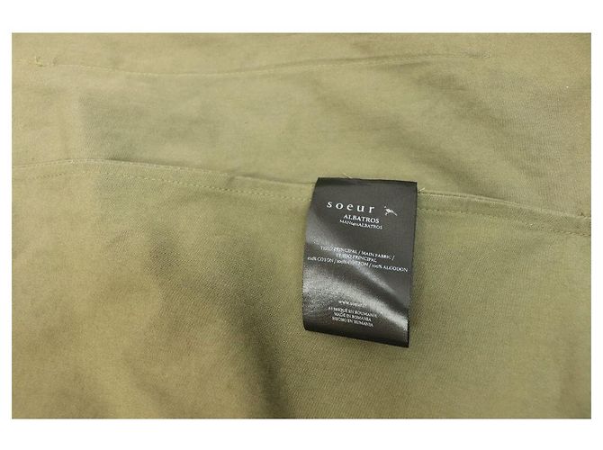 Soeur Trench-coat ceinturé Albatros vert kaki - taille S - vue 3