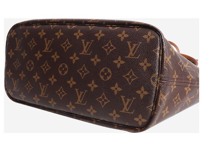 Louis Vuitton Neverfull MM Shopper aus braunem Monogram Canvas - Ansicht 11