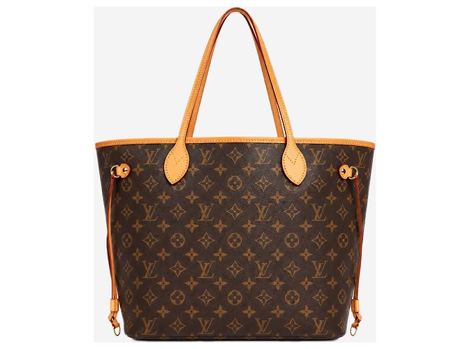 Louis Vuitton Neverfull MM Shopper aus braunem Monogram Canvas - Ansicht 3