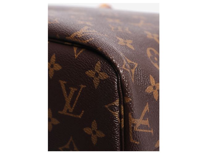 Louis Vuitton Neverfull MM Shopper aus braunem Monogram Canvas - Ansicht 5