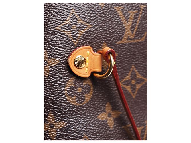 Louis Vuitton Neverfull MM Shopper aus braunem Monogram Canvas - Ansicht 6