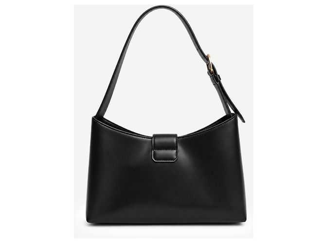 Salvatore Ferragamo Borsa a tracolla Trifolio in pelle nera - vista 3