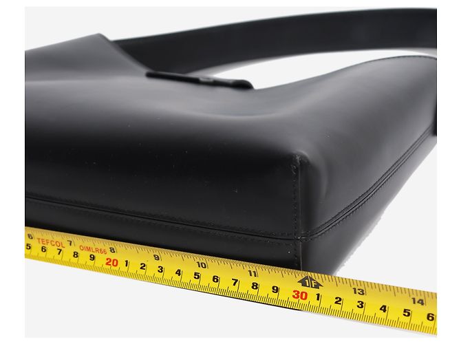 Salvatore Ferragamo Borsa a tracolla Trifolio in pelle nera - vista 7