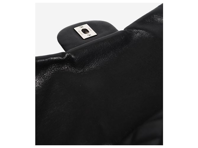 Chanel Borsa a tracolla single flap in pelle matelassé nera 2006 - vista 5
