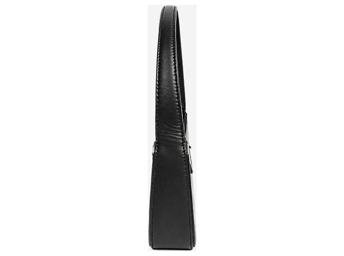 Autre Marque Borsa hobo Mini Le 5 à 7 in pelle nera - vista 2