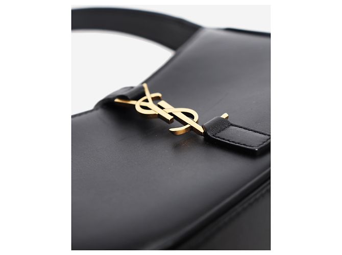 Autre Marque Borsa hobo Mini Le 5 à 7 in pelle nera - vista 5