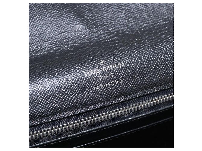 LOUIS VUITTON Taiga Selenga Clutch Bag Ardoise M30782 LV - vista 18