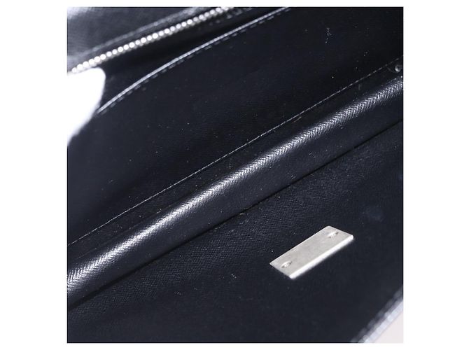 LOUIS VUITTON Taiga Selenga Clutch Bag Ardoise M30782 LV - vista 19