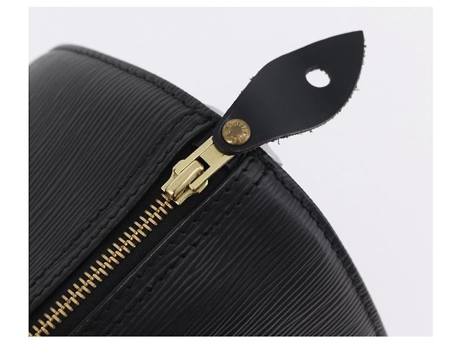 LOUIS VUITTON Epi Speedy 30 Hand Bag Noir black M43002 LV - vista 14