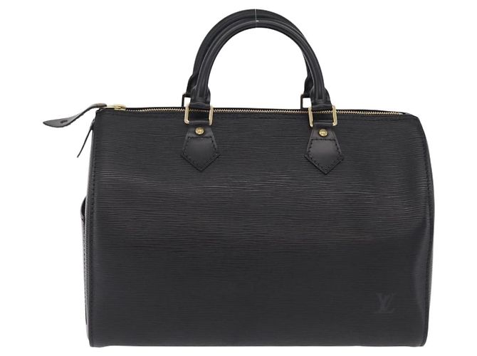 LOUIS VUITTON Epi Speedy 30 Hand Bag Noir black M43002 LV - vista 3