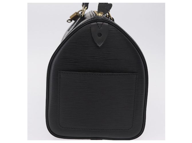 LOUIS VUITTON Epi Speedy 30 Hand Bag Noir black M43002 LV - vista 4