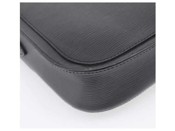 Saint-Cloud LOUIS VUITTON Epi Saint Cloud GM Shoulder Bag Black Noir M52192 LV - vista 13