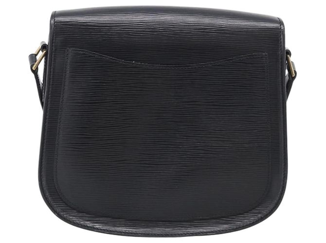 Saint-Cloud LOUIS VUITTON Epi Saint Cloud GM Shoulder Bag Black Noir M52192 LV - vista 3
