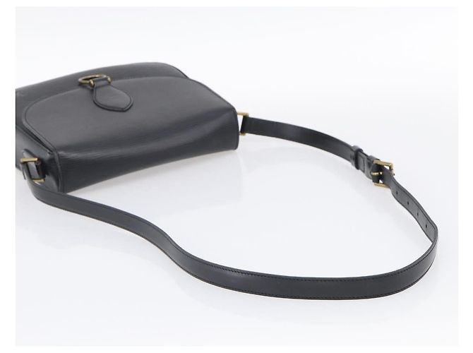 Saint-Cloud LOUIS VUITTON Epi Saint Cloud GM Shoulder Bag Black Noir M52192 LV - vista 7