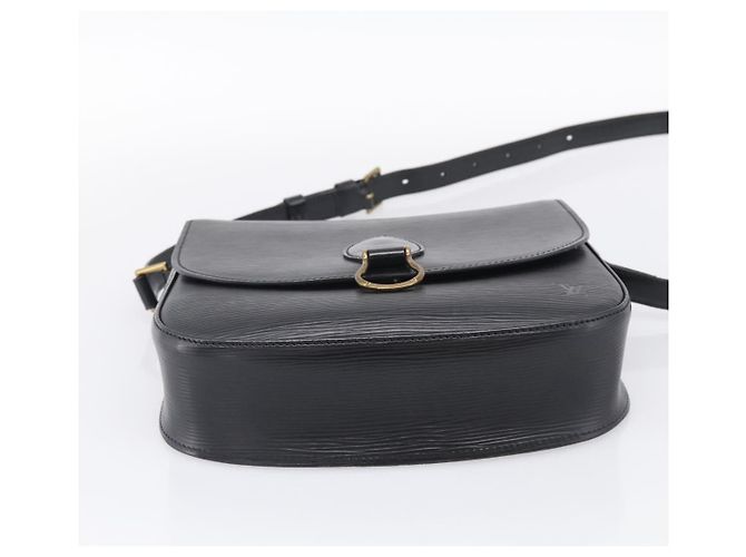 Saint-Cloud LOUIS VUITTON Epi Saint Cloud GM Shoulder Bag Black Noir M52192 LV - vista 9