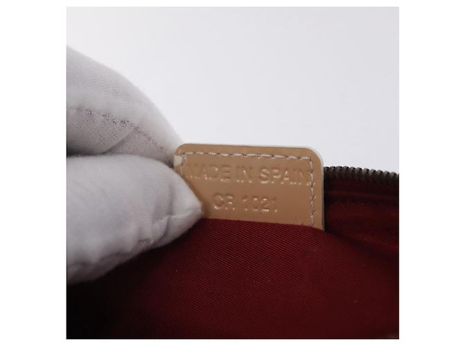Christian Dior Trotter Canvas Saddle Accessory Pouch PVC Red Silver - view 22
