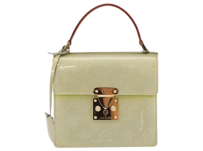 LOUIS VUITTON Monogram Vernis Spring Street Hand Bag Gris M91029 LV - vista 2