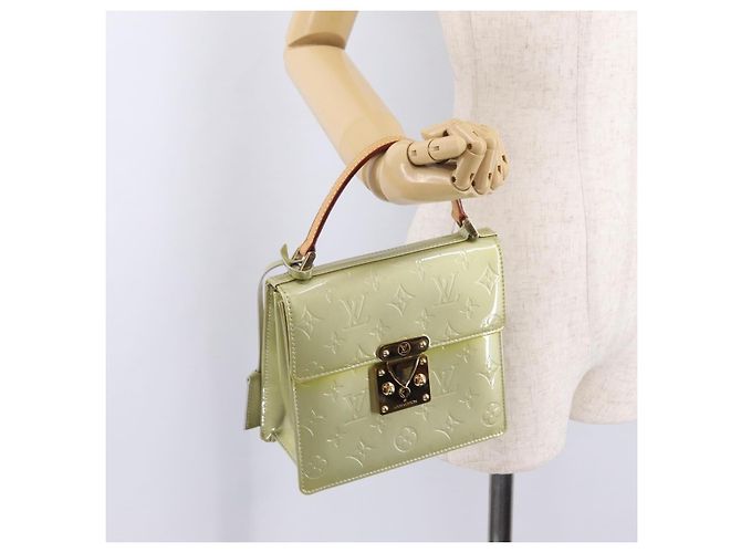 LOUIS VUITTON Monogram Vernis Spring Street Hand Bag Gris M91029 LV - vista 30