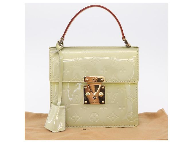 LOUIS VUITTON Monogram Vernis Spring Street Hand Bag Gris M91029 LV - vista 31