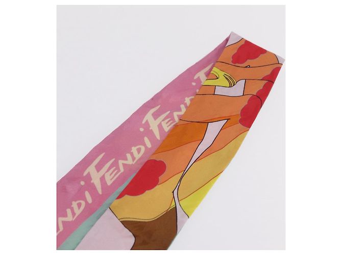 FENDI Schal Seide Multicolor - Ansicht 11
