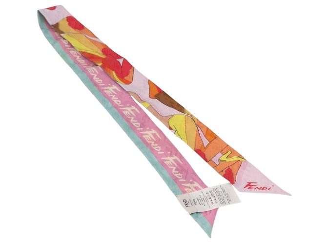 FENDI Schal Seide Multicolor - Ansicht 2