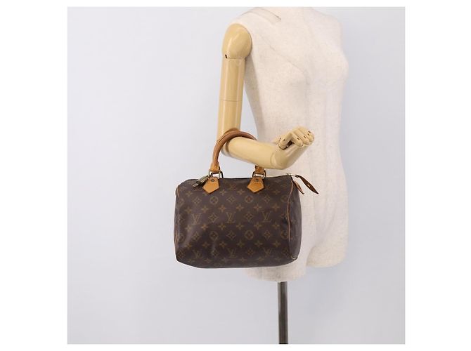 LOUIS VUITTON Monogram Speedy 25 Hand Bag M41528 LV - vista 25