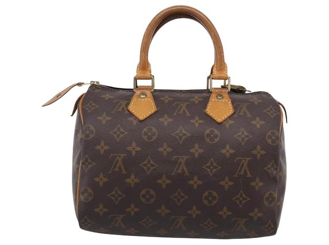 LOUIS VUITTON Monogram Speedy 25 Hand Bag M41528 LV - vista 3