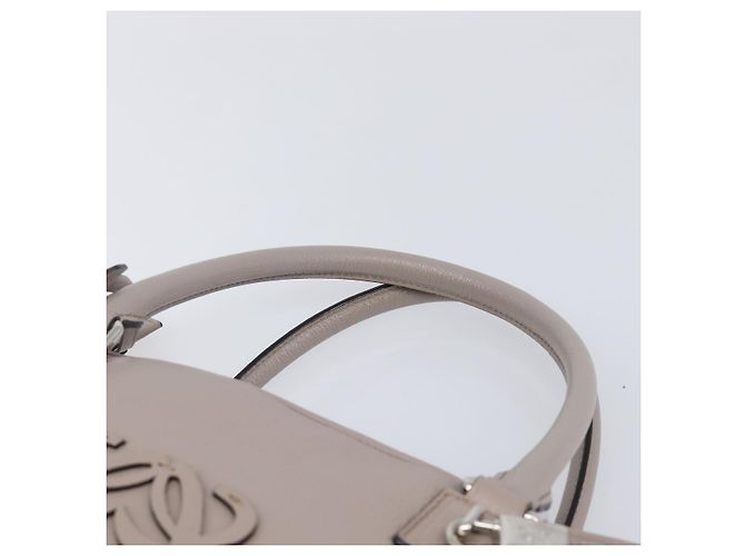 LOEWE Amazona 36 Hand Bag Leather Purple Gray - vista 8