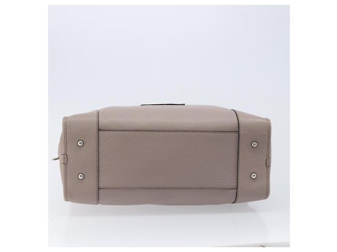 LOEWE Amazona 36 Hand Bag Leather Purple Gray - vista 9
