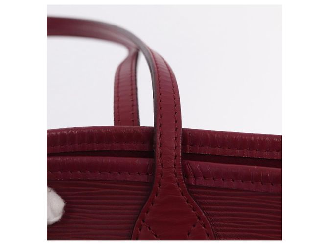LOUIS VUITTON Epi Neverfull PM Tote Bag Wine Red Grenard M40959 LV - vista 16