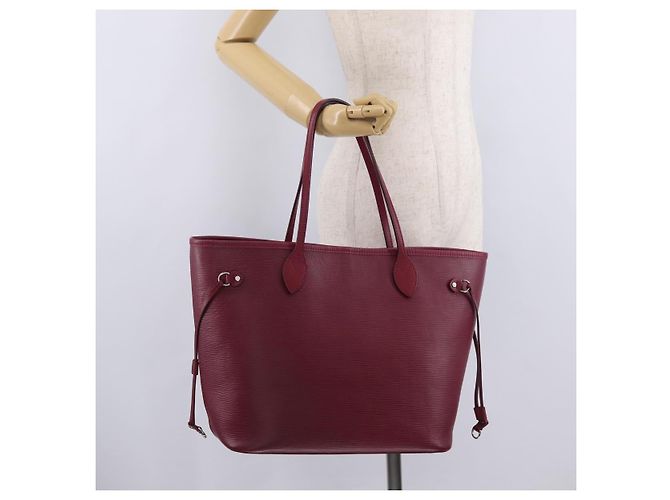 LOUIS VUITTON Epi Neverfull PM Tote Bag Wine Red Grenard M40959 LV - vista 22