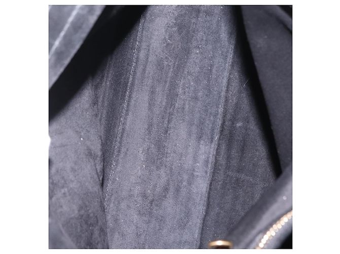 Autre Marque Saint Laurent Muse Two Hand Bag Leather Black Gold - vista 20
