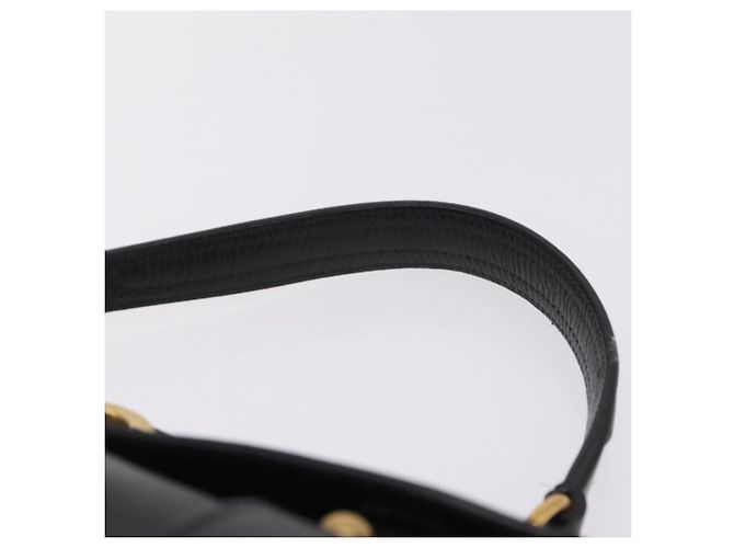 Autre Marque Saint Laurent Muse Two Hand Bag Leather Black Gold - vista 8