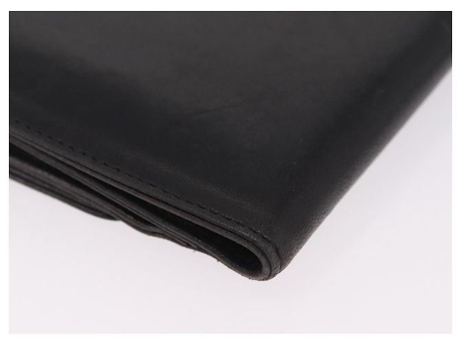 CHANEL COCO Mark Cartera Cuero Negro Oro CC - vista 10