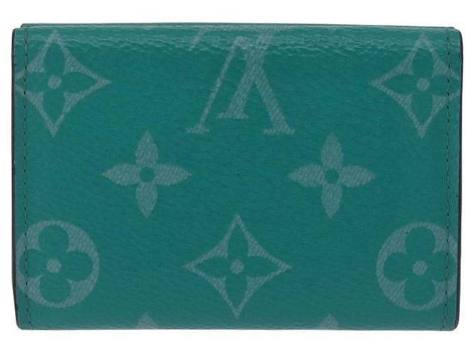 LOUIS VUITTON Tiger Lama Monogram Discovery Wallet Green M67626 LV - vista 3