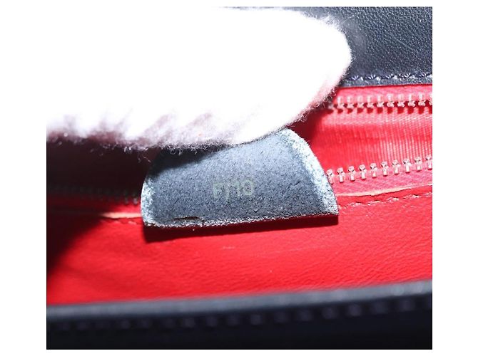 Céline CELINE Schultertasche aus Leder Navy Gold - Ansicht 27