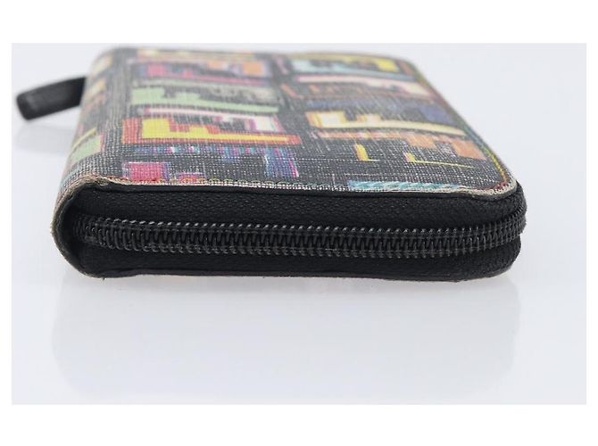 FENDI Zucca Canvas Long Wallet Multicolor Gold - view 4
