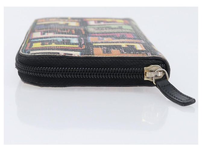 FENDI Zucca Canvas Long Wallet Multicolor Gold - view 5